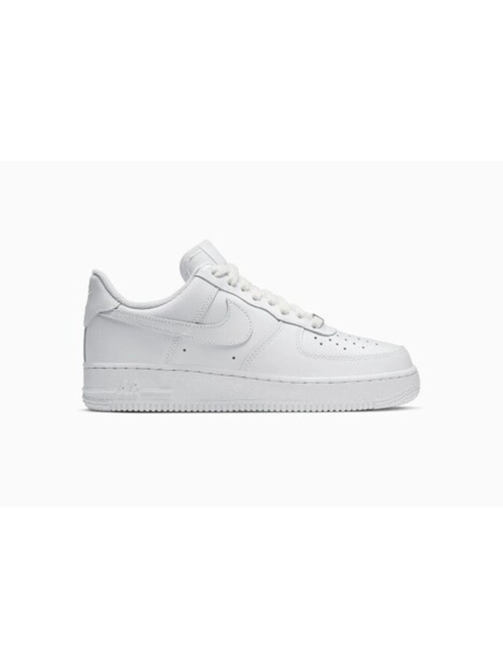 Nike Air Force 1 '07 Low Top Shoes Triple All White Women 7.5 Leather AF1 DD8959